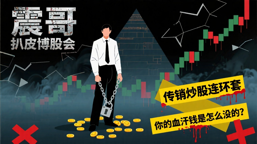 震哥扒皮博股会：传销炒股连环套，你的血汗钱是怎么没的？