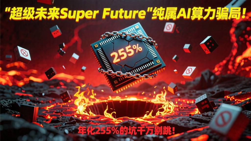 "超级未来Super Future"纯属AI算力骗局！年化255%的坑千万别跳！