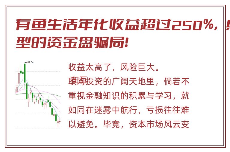 有鱼生活年化收益超过250%，典型的资金盘骗局！